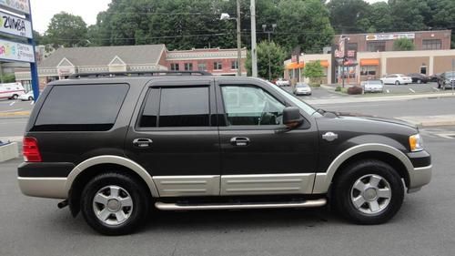 King ranch 4wd 5.4l rear tv/dvd system, captain chairs, 3rd seat, navigation