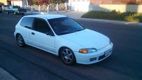 1992 honda civic hatchback !!! eg clean title &amp; 5 speed!!!