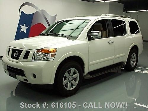 2012 nissan armada sv 8pass dual dvd park assist 13k mi texas direct auto