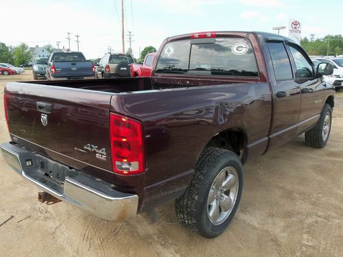 2005 Dodge 1500 4x4 4door 20inch wheels Hemi runs good, image 4