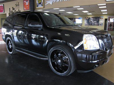 2008 gmc yukon denali awd black navigation