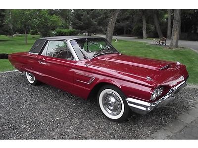 ** beautiful 2 owner 1965 thunderbird with 90k original miles **
