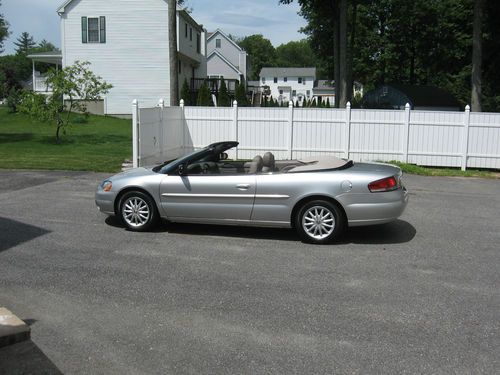 2003 chrysler sebring lxi convertible 2-door 2.7l