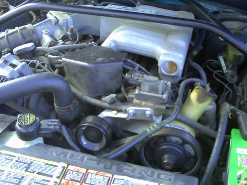 1994 Teal Mustang GT Convertible New Top, US $6,250.00, image 10