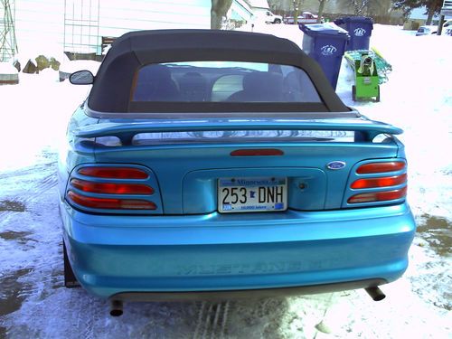 1994 Teal Mustang GT Convertible New Top, US $6,250.00, image 17