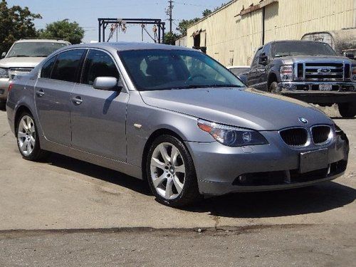 2004 bmw 525i sedan damaged rebuilder runs! cooling good priced to sell l@@k!!