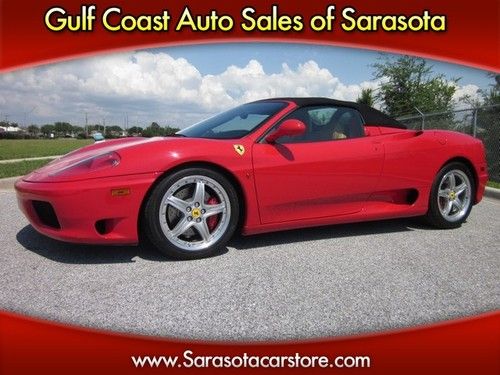 2004 ferrari 360 spider