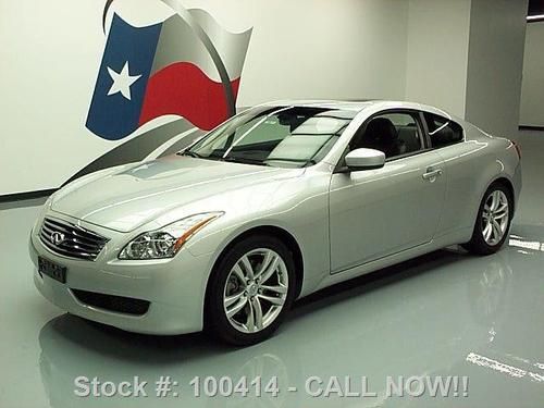 2010 infiniti g37 journey sunroof rear cam htd leather! texas direct auto