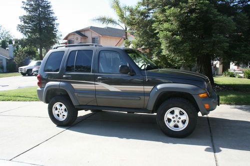 2005 diesel 4x4 jeep liberty sport utility 4-door 2.8l diesel