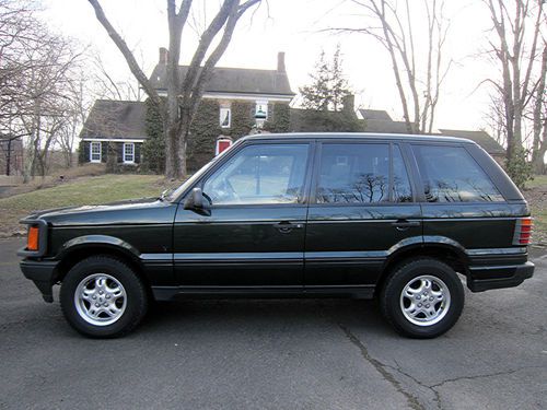 1999 land rover range rover se sport utility 4-door 4.0l with no reserve