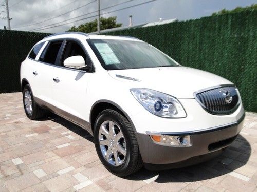 2010 buick enclave cxl 1 owner 7 pass fla driven woodgrain pwr pkg! automatic 4-