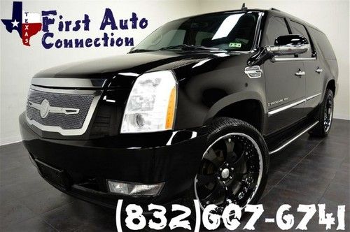 2008 cadillac escalade esv strut awd loaded navi dvd 24 free shipping!!