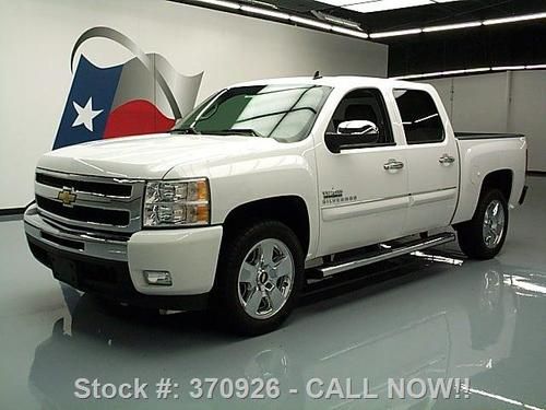 2011 chevy silverado texas crew lt leather 20's 14k mi texas direct auto