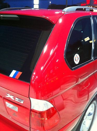 2006 BMW X5 IMOLA RED / BLACK LEATHER / PANORAMIC ROOF / SPORT PACKAGE, US $18,750.00, image 2