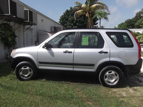 2002 honda cr-v lx sport utility 4-door 2.4l