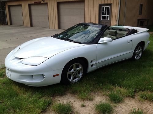 2002 pontiac firebird base convertible 2-door 3.8l 2 owners