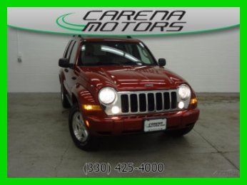 2006 jeep used liberty limited 4wd diesel leather moon one 1 owner free carfax