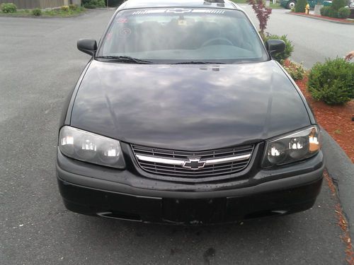 2001 chevrolet impala base sedan 4-door 3.4l