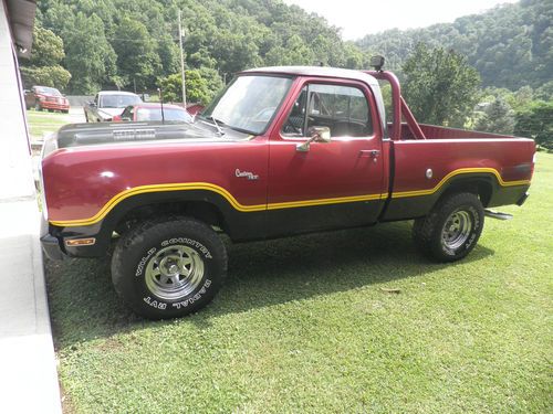 1978 dodge macho power wagon rust free