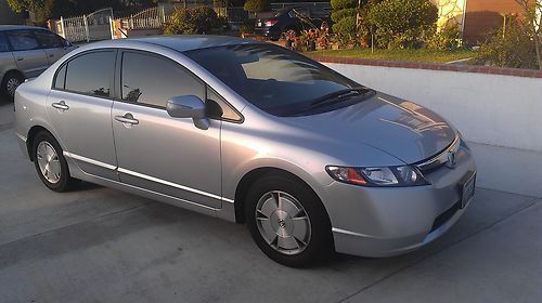 2008 honda civic hybrid 34k miles auto clean title no accident original owner