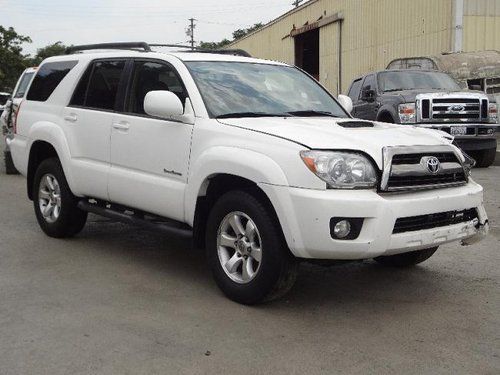 2006 toyota 4runner sr5 salvage repairable rebuilder fixer will not last!!!!