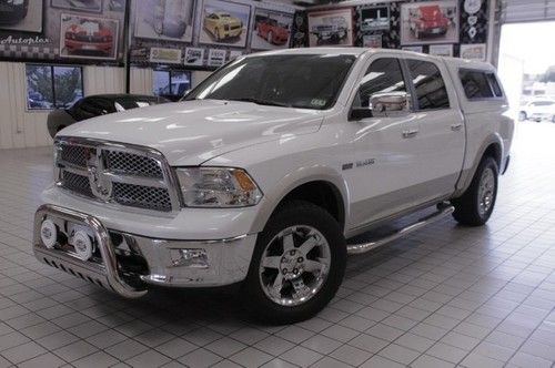 10 ram 1500 crew navigation sunroof camper chrome pkg 20s 4wd!