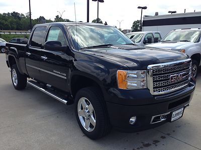 Denali 4wd 4x4 navigation leather chrome wheels diesel black new warranty