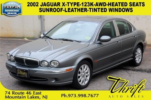 2002 jaguar x-type-123k-awd-heated seats-sunroof-leather-tinted windows