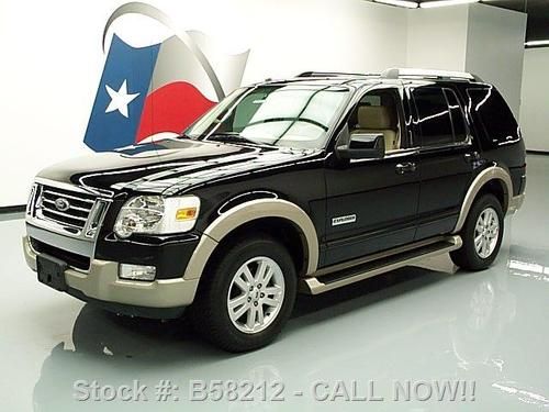 2006 ford explorer eddie bauer 4x4 7pass leather 59k mi texas direct auto