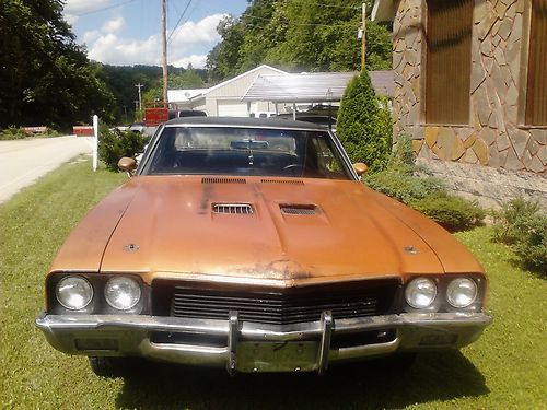 1971 buick skylark base coupe 2-door 7.5l