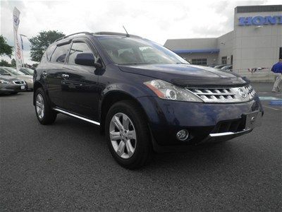 07 nissan murano sl awd  leather navigation no reserve