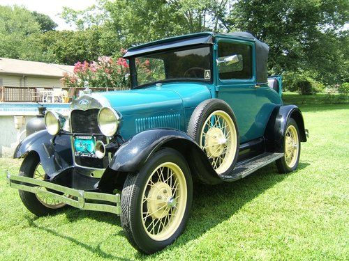 1928 ford model a sports coupe