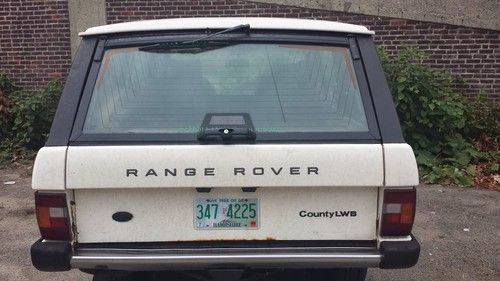 1993 land rover range rover county lwb sport utility 4-door 4.2l