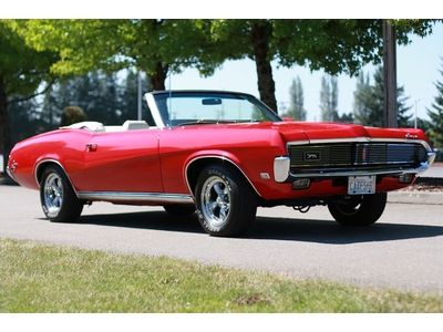 1969 mercury cougar xr7 convertible - documented restoration work ~ sweet ride!