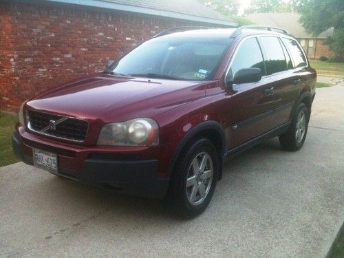 Maroon 2006 volvo xc90 2.5l 129k miles ~ very clean - auto - well maintained