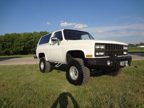 1991 chevrolet blazer silverado sport utility 2-door bbc