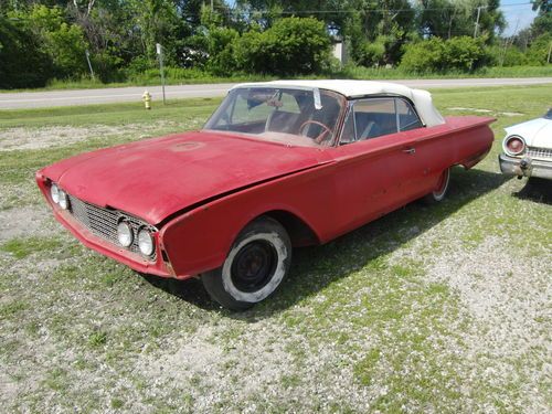 1960 ford sunliner convertible project car