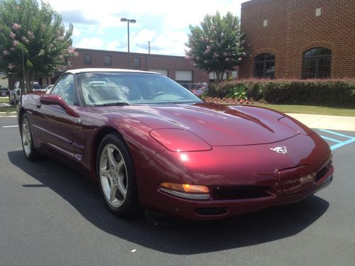 2003 chevrolet corvette 50th anniversary edition convertible 2-door 5.7l