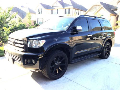 2008 toyota sequoia limited sport utility 4-door 5.7l