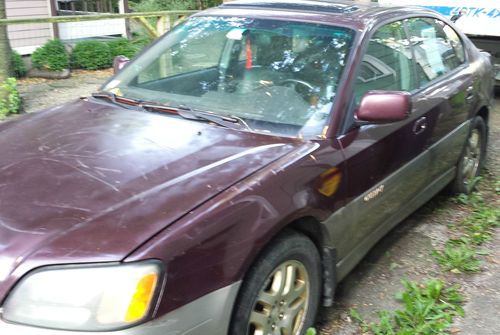 2000 Subaru Outback Limited Sedan 4-Door 2.5L AWD Maroon, US $1,750.00, image 4