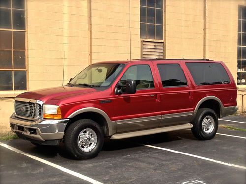 2001 ford excursion limited garage kept nice! diesel 7.3l 4wd leather trades