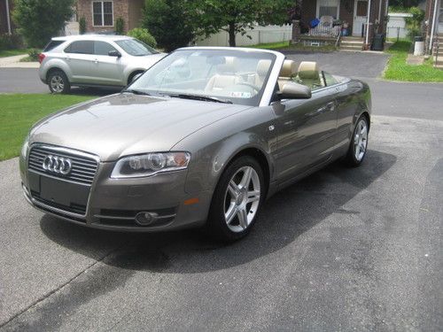 2007 audi a4 quattro cabriolet convertible 2-door 2.0l