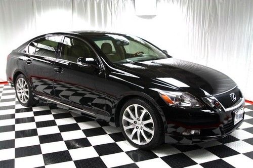 2008 lexus gs350 - extra clean vehicle!!  carfax guaranteed!!  black on tan!!