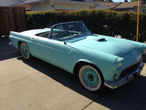 + 1955 ford thunderbird 172nd ever made +