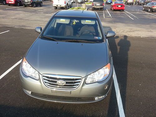 2010 hyundai elantra blue sedan 4-door 2.0l