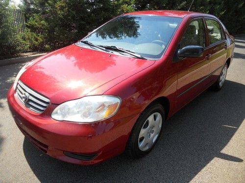 2004 toyota corolla ce sedan 4-door 1.8l clean title