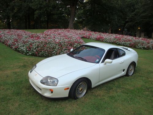 1995 toyota supra se pearl white automatic