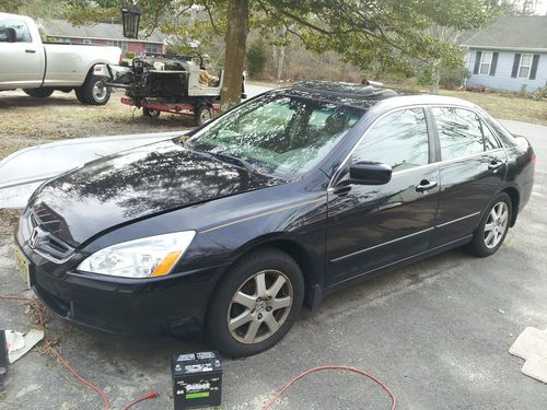 2005 honda accord ex sedan v6 leather