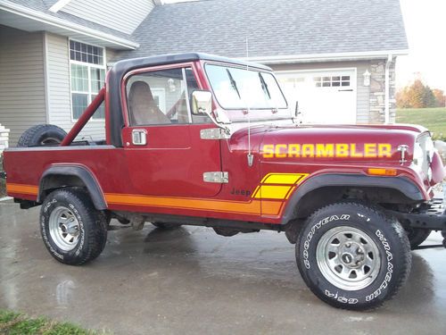 1983 jeep cj8 scrambler laredo (keywords 4x4 cj-8 cj cj7 cj5)