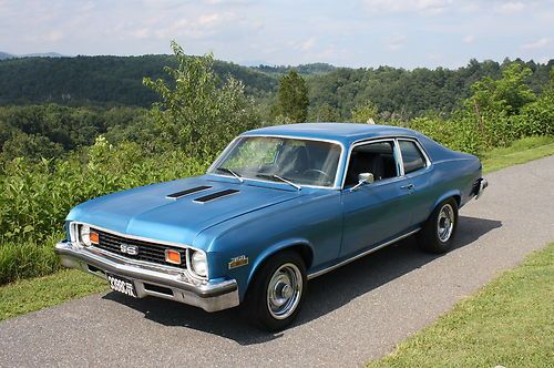 1974 chevrolet nova custom coupe 2-door 5.7l